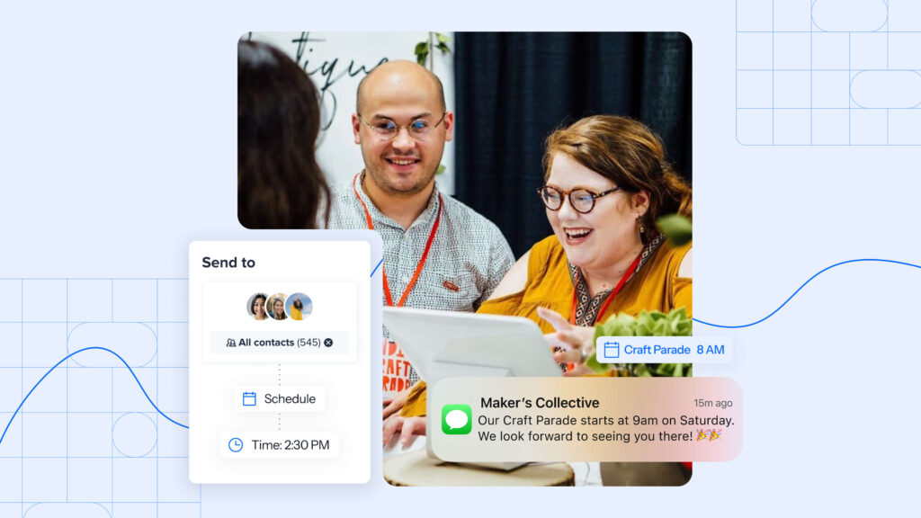 Image for Inside the event text messaging strategy that grew Makers Collective’s contact list from 0 to 472