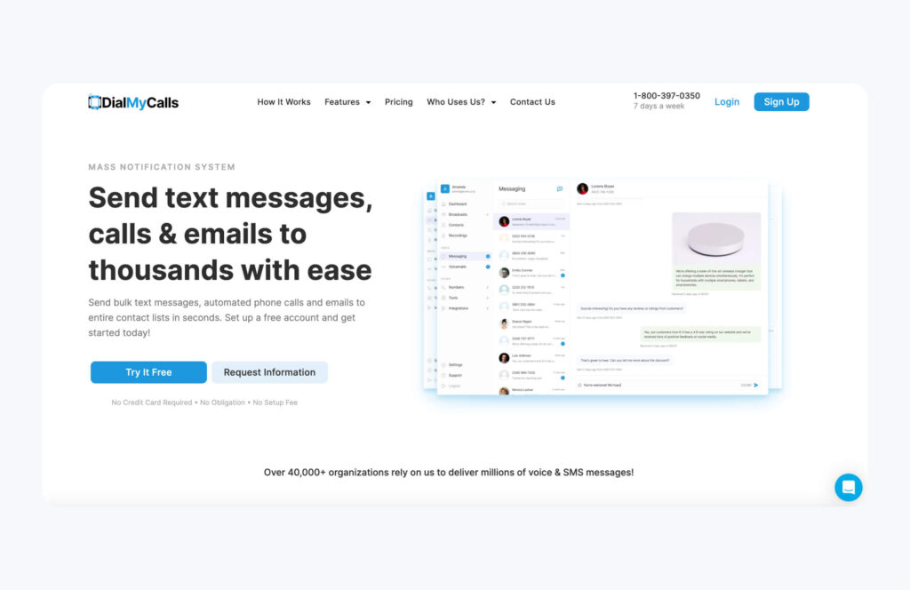 DialMyCalls mass text app as one of the best mass texting app of 2024 DialMyCalls: best mass text app for mass texting and phone call