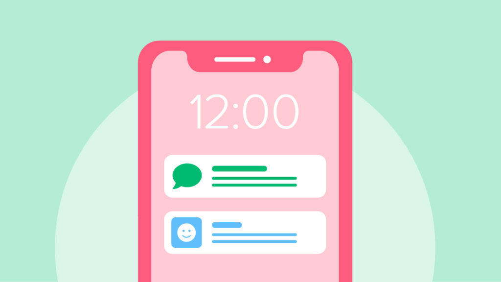Image for Difference between push notifications and SMS notifications