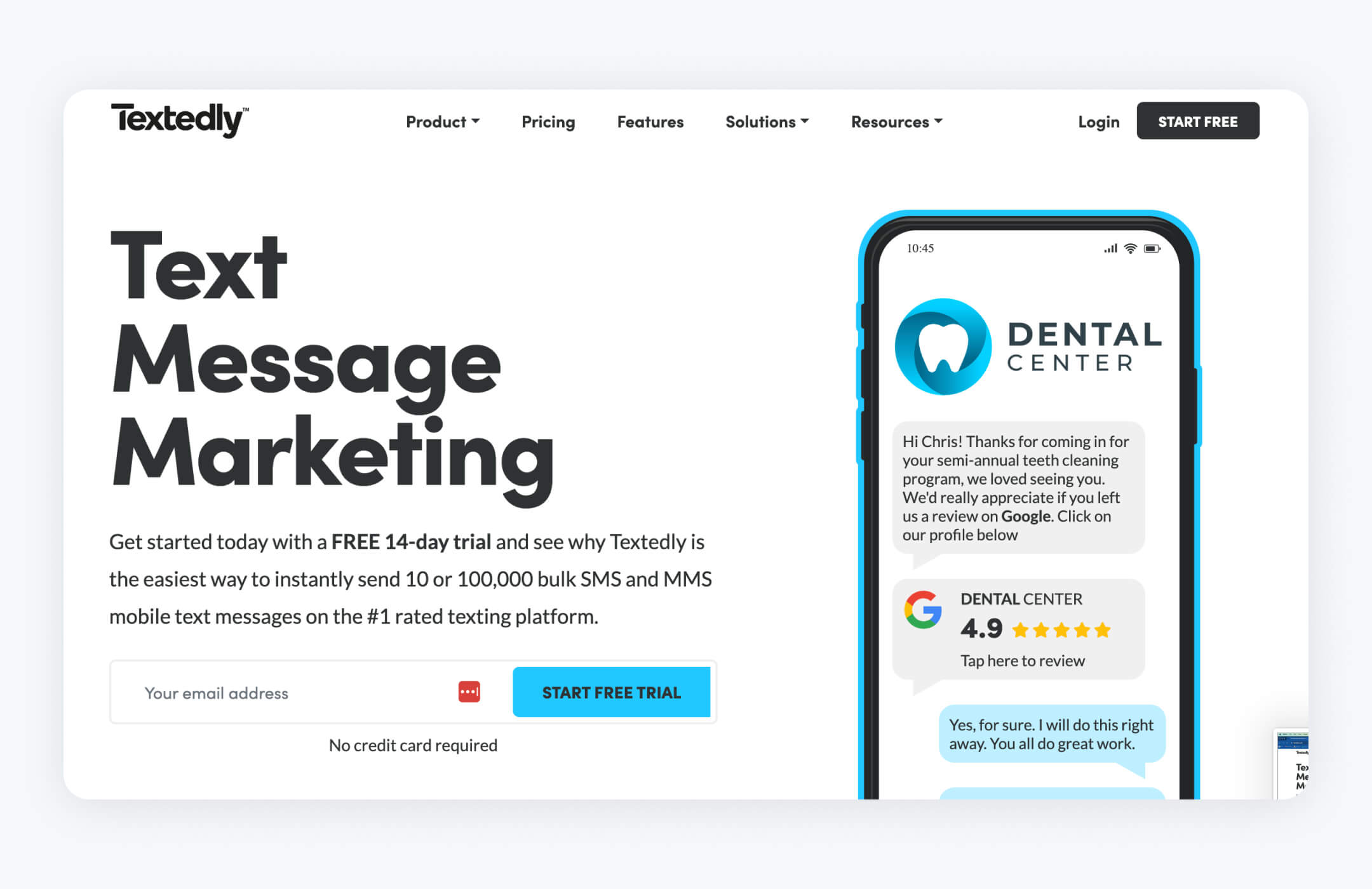 Textedly: best budget app for mass texting