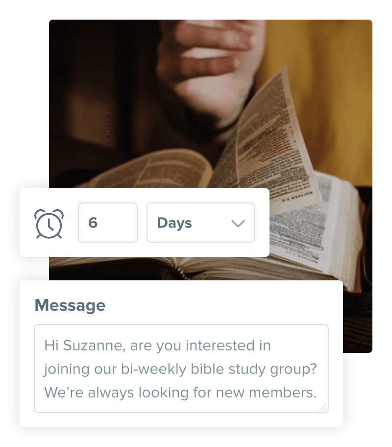 Effortlessly Follow Up with Visitors Through Our Church Texting App