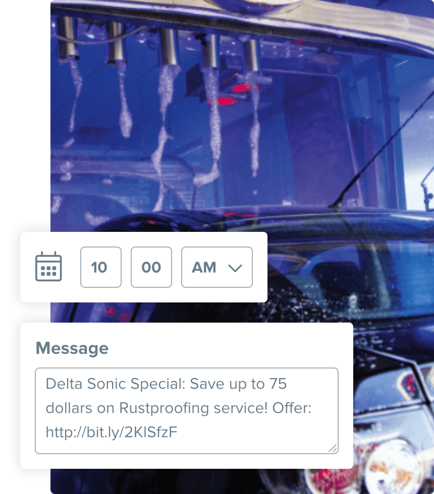 Automate your promotional text messages