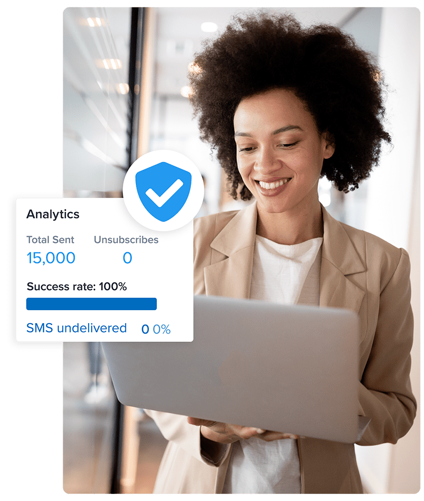 Send with peace of mind