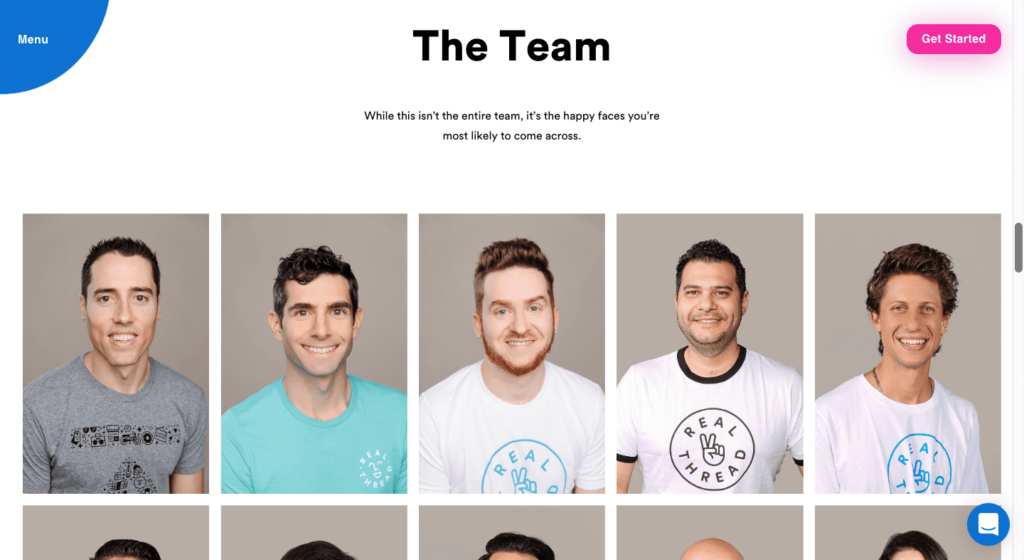 RealThread's team showcased for customer engagement