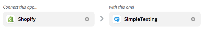 Setting up a Shopify - SimpleTexting integration