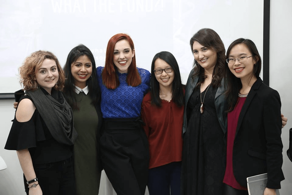 Members of SoGal at an Event